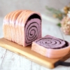 自家製ホエー酵母の「紫芋うずまき食パン」11月自家製酵母【レッスンレポ】