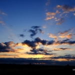 2026年 今年は雲越しの初日の出